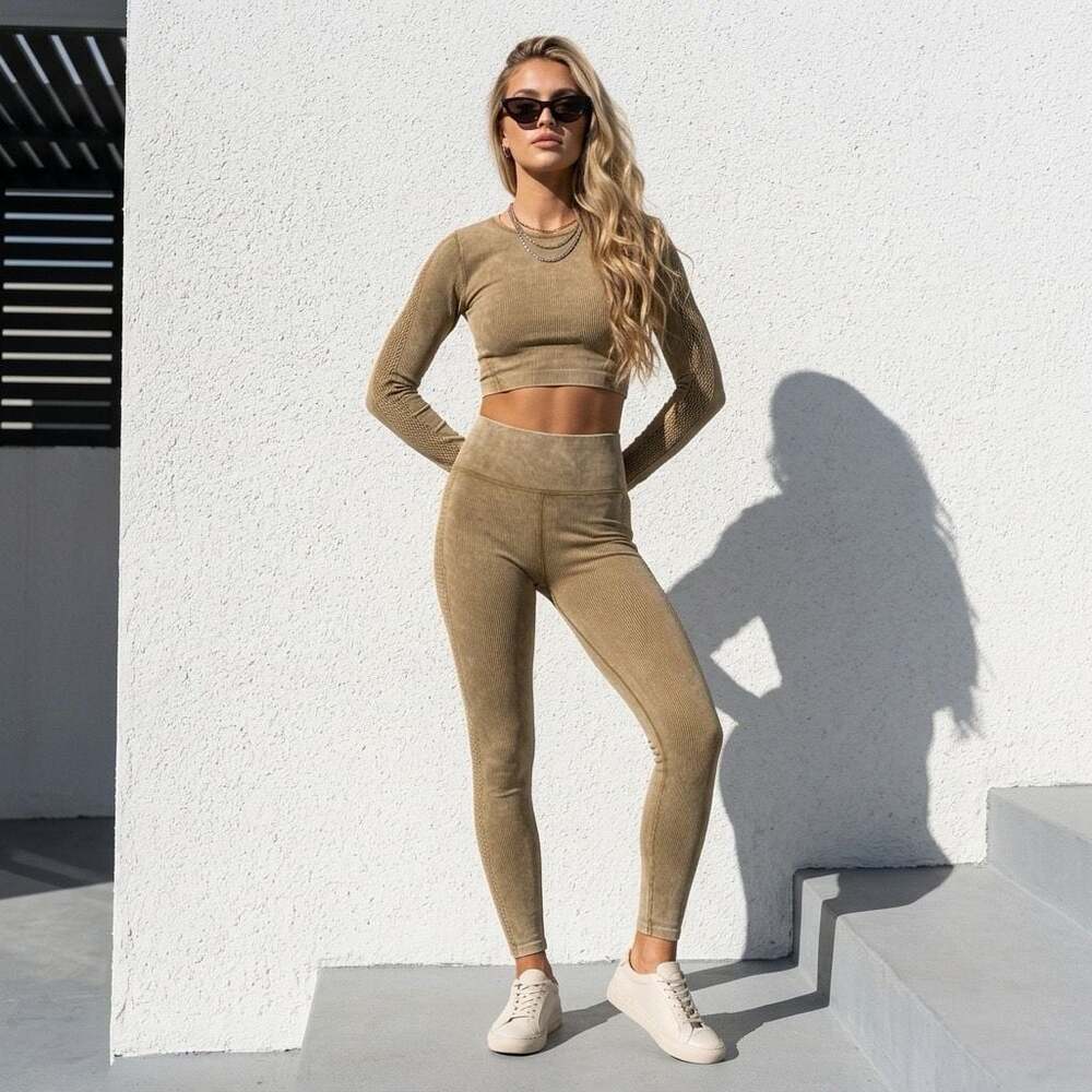 OFFLINE by Aerie Seamless Ribbed High Rise Leggings
#1311